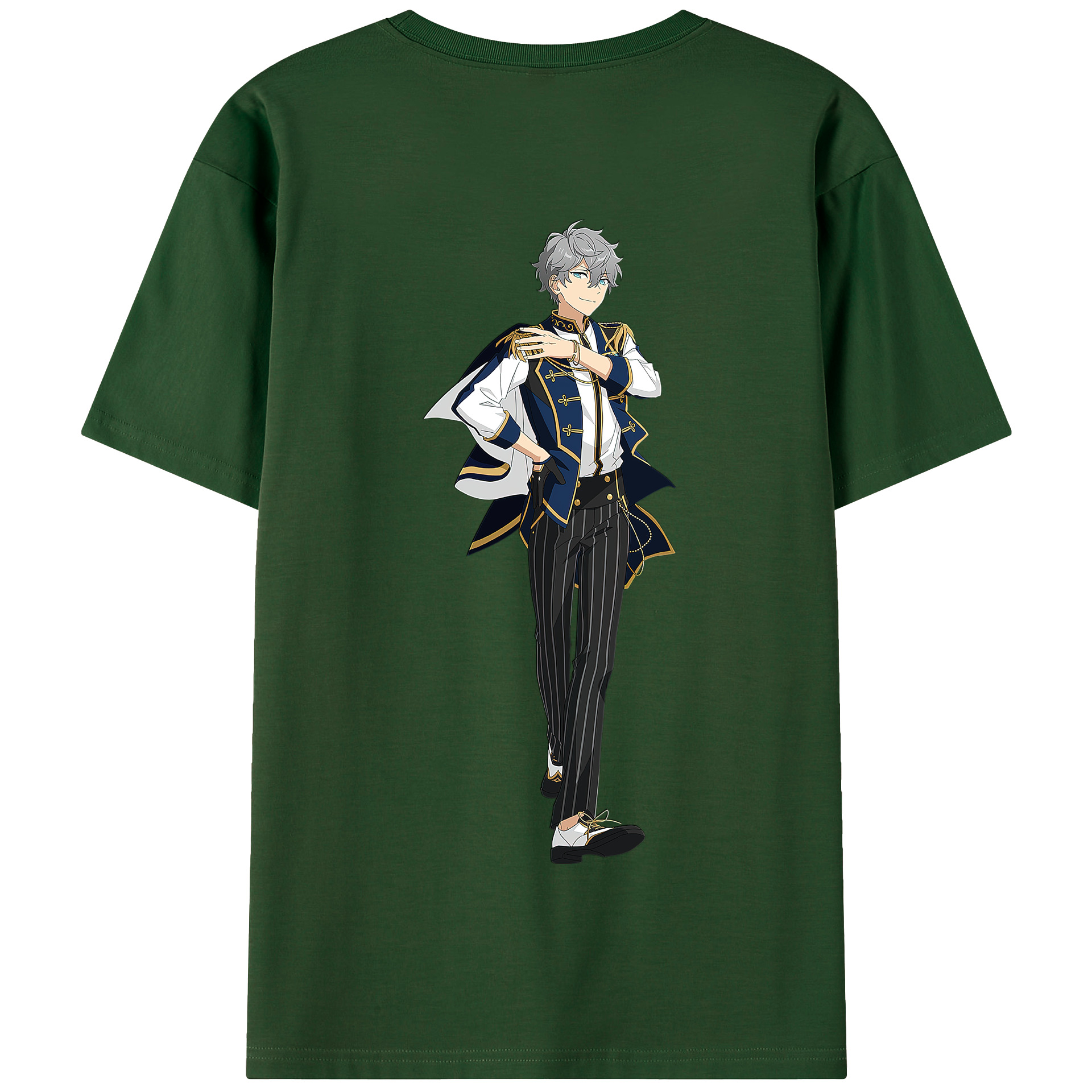 （画像用） あんさんぶるスターズ! Ensemble Stars 綿100％半袖Tシャツ（背面プリント）